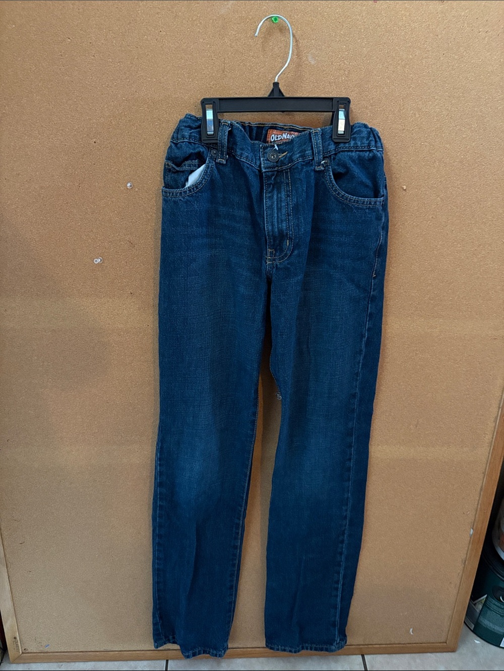 Old Navy Men's Deep Blue Straight Jeans